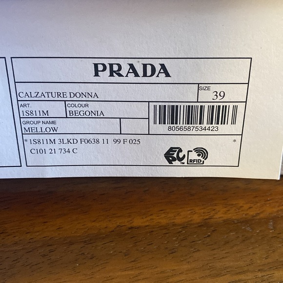 NWT AUTHENTIC PRADA MULES - Picture 9 of 9